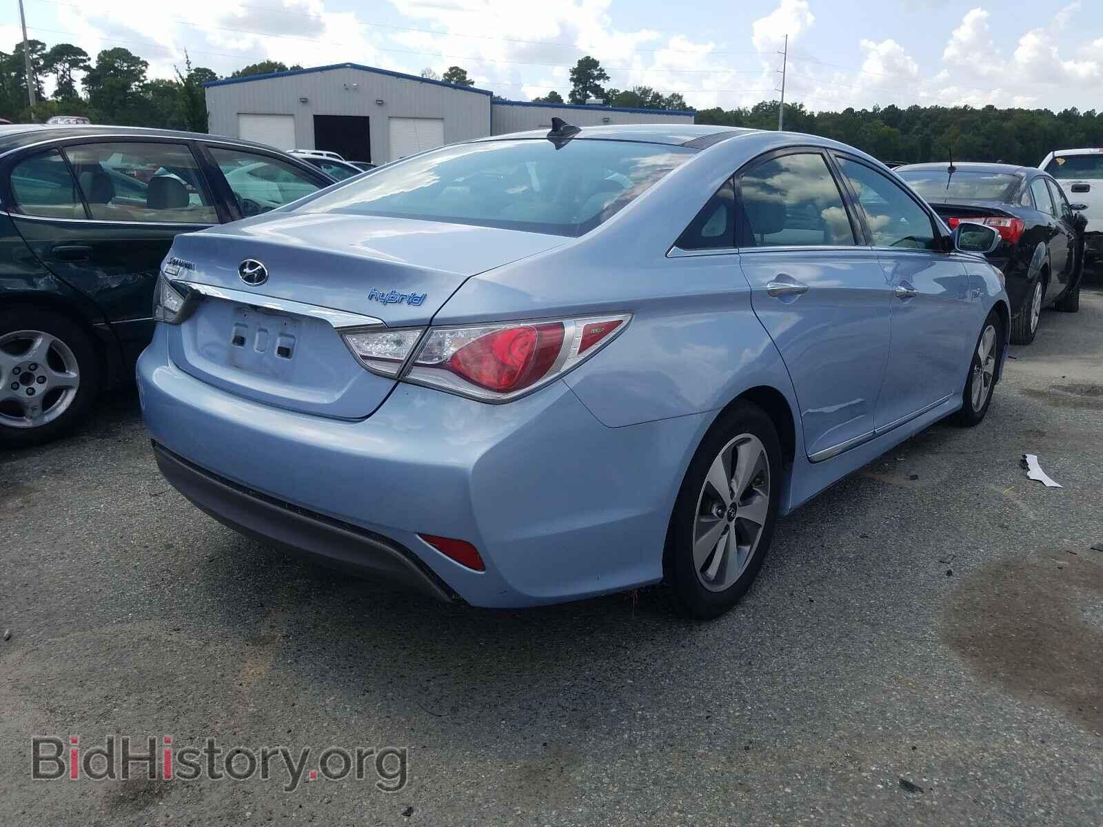 2012 HYUNDAI SONATA - VIN: KMHEC4A42CA033579 - Фото 4