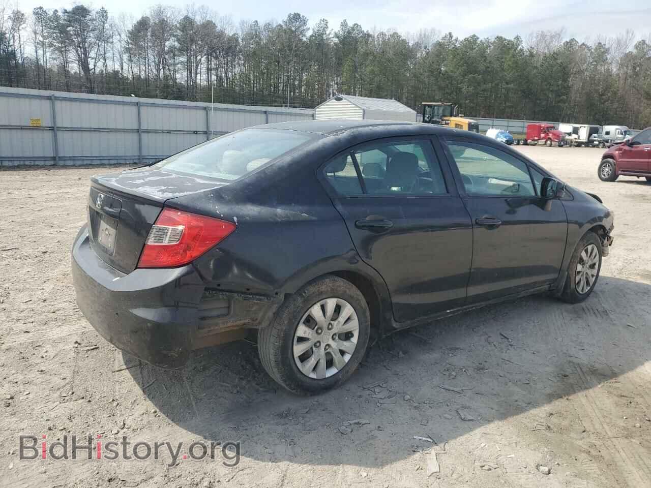 2012 HONDA CIVIC - VIN: 2HGFB2F54CH577487 - Photo 3