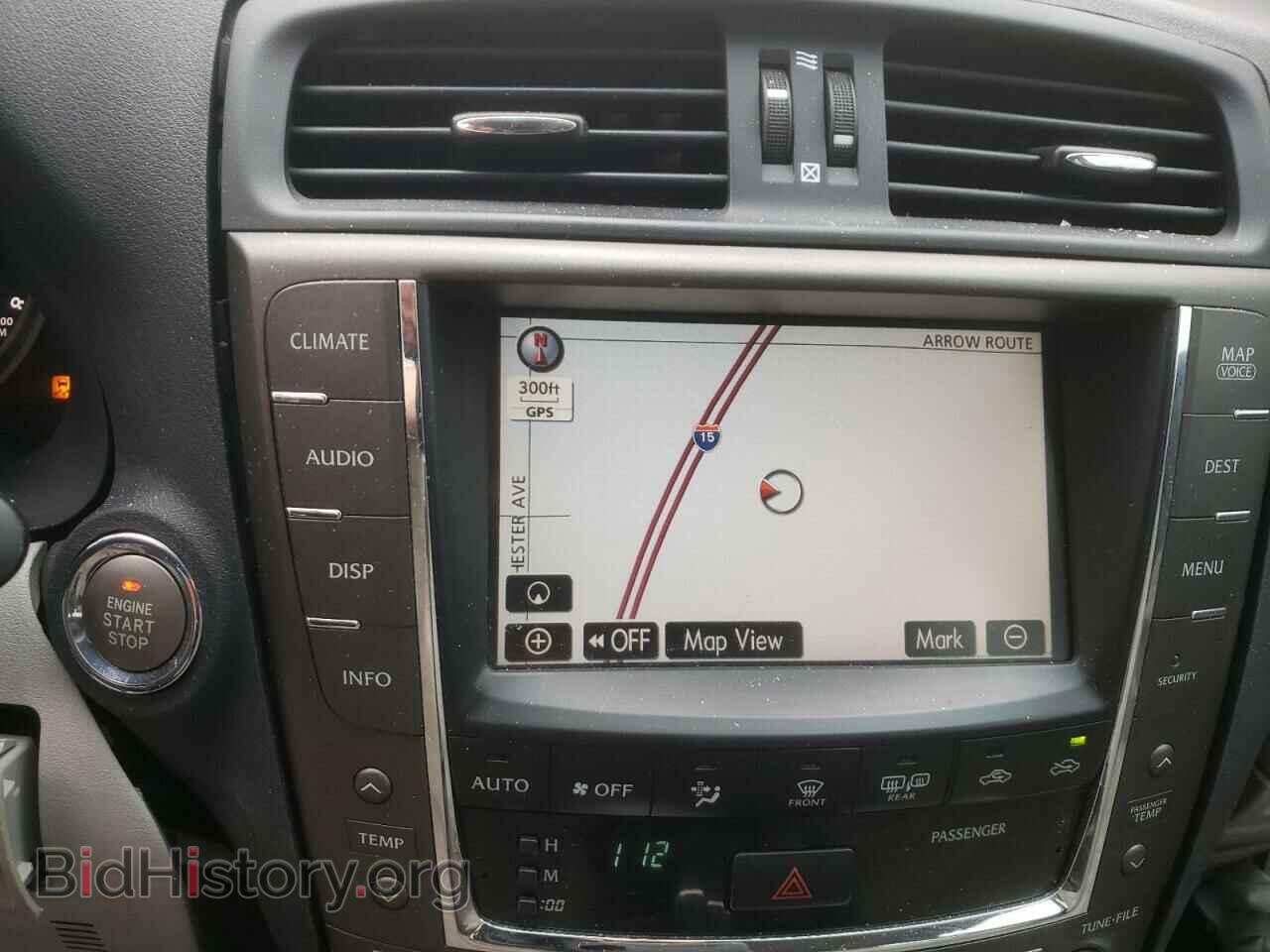 2009 LEXUS IS - VIN: JTHBK262495104884 - Фото 9