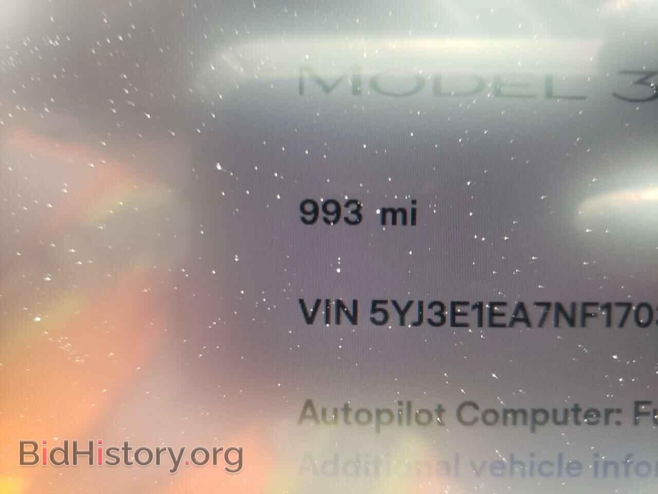 2022 TESLA MODEL 3 - VIN: 5YJ3E1EA7NF170399 - Photo 8