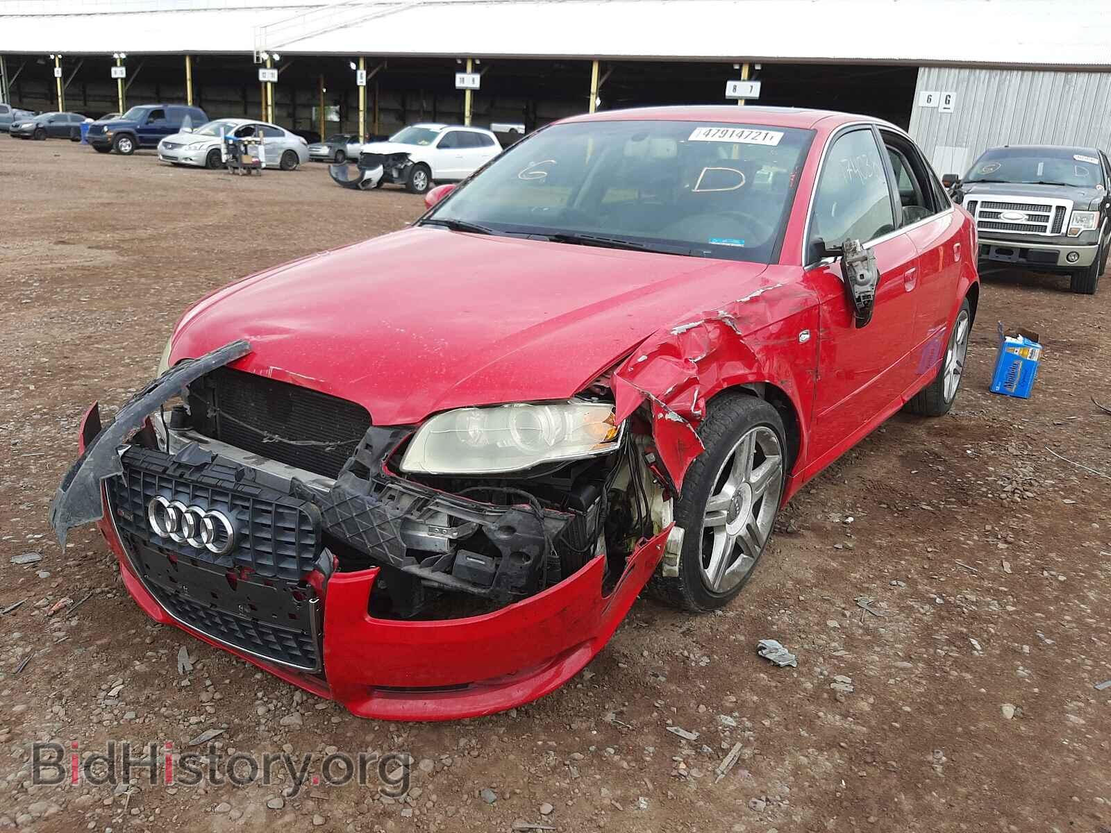 2008 AUDI A4 - VIN: WAUAF78E68A009767 - Фото 2