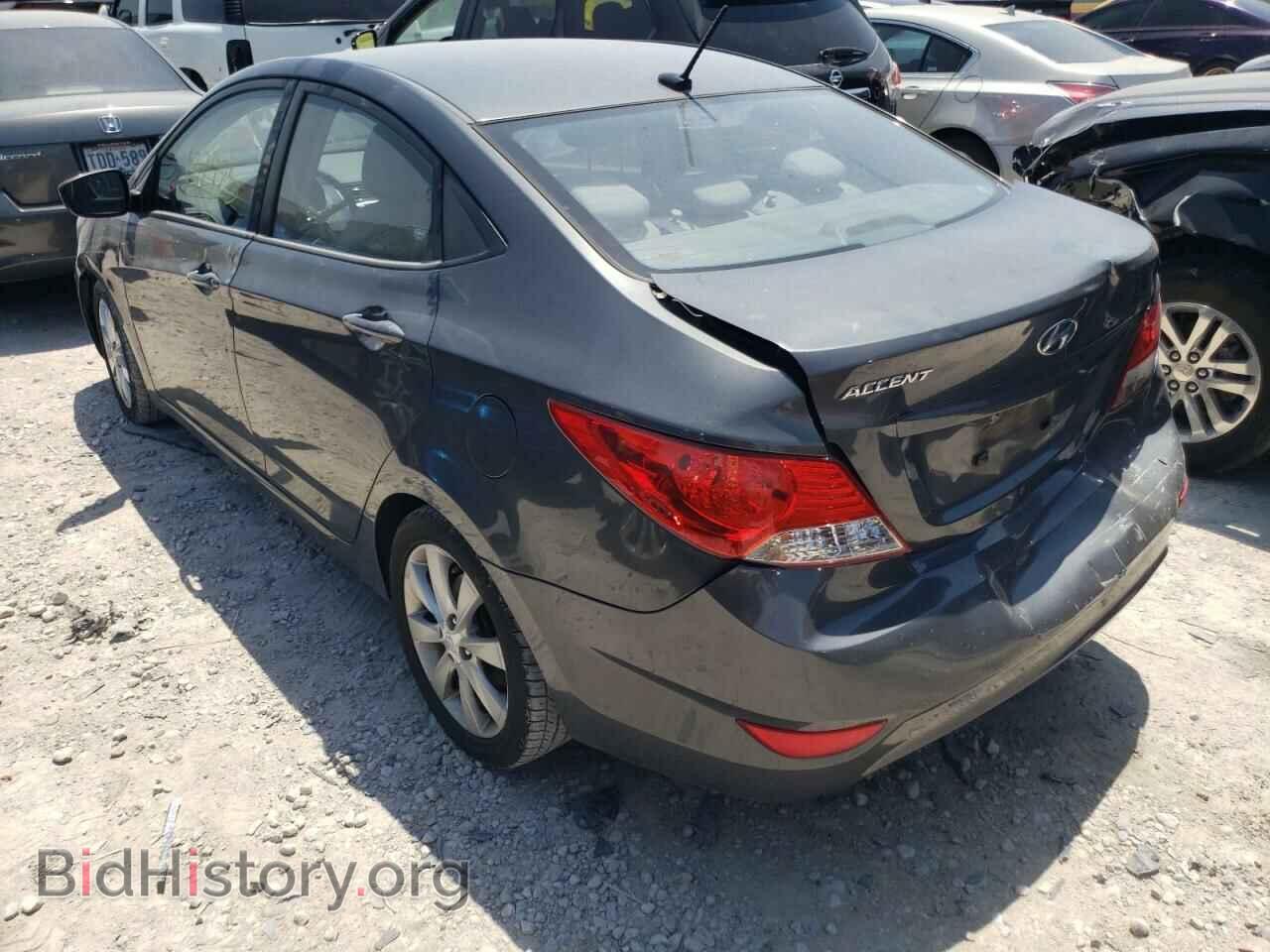 2012 HYUNDAI ACCENT - VIN: KMHCU4AE8CU058076 - Фото 3