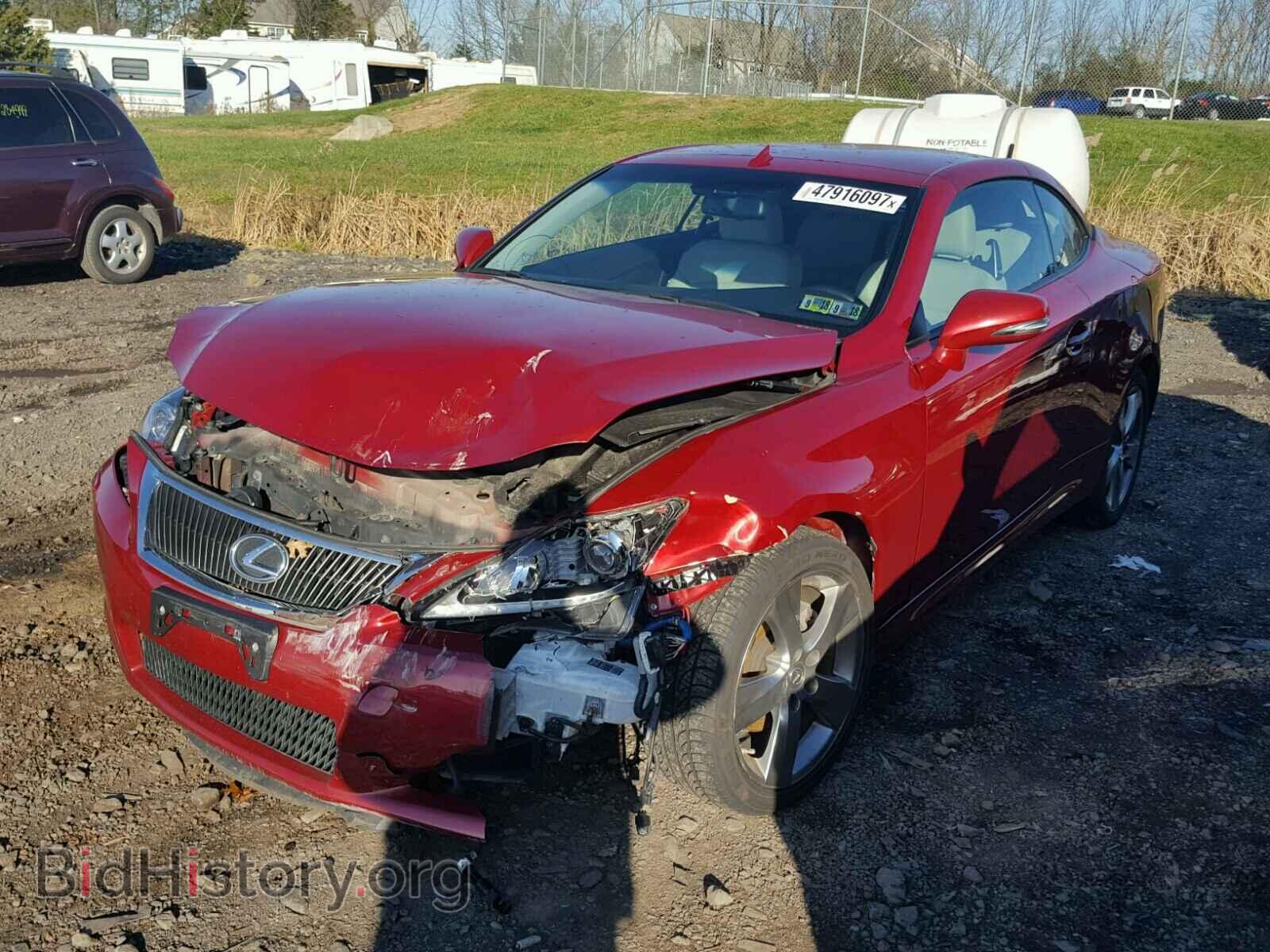 2011 LEXUS IS250 - VIN: JTHFF2C21B2516276 - Фото 2