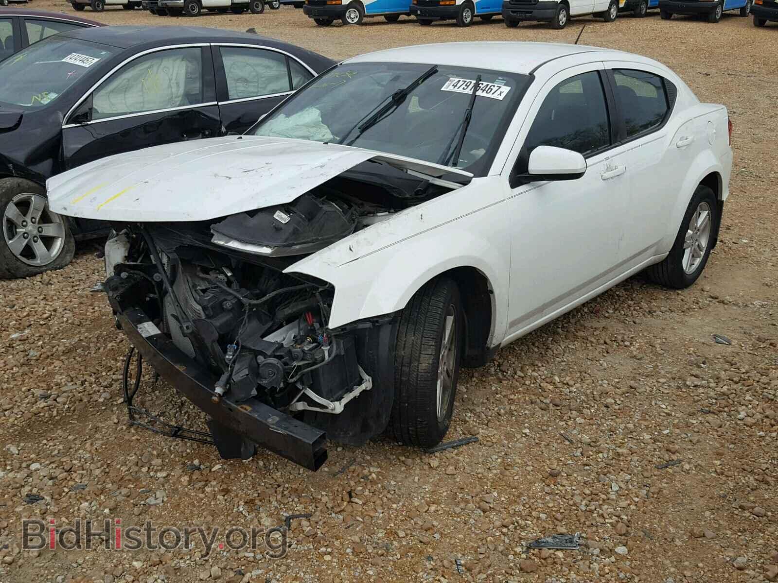 2012 DODGE AVENGER - VIN: 1C3CDZCB1CN227907 - Фото 2