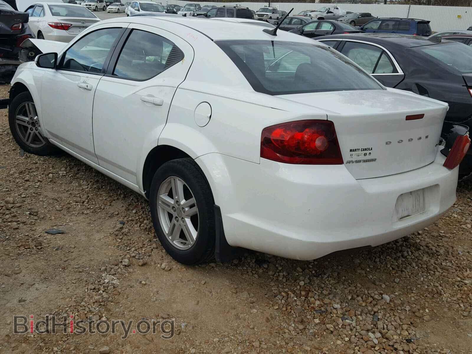 2012 DODGE AVENGER - VIN: 1C3CDZCB1CN227907 - Фото 3