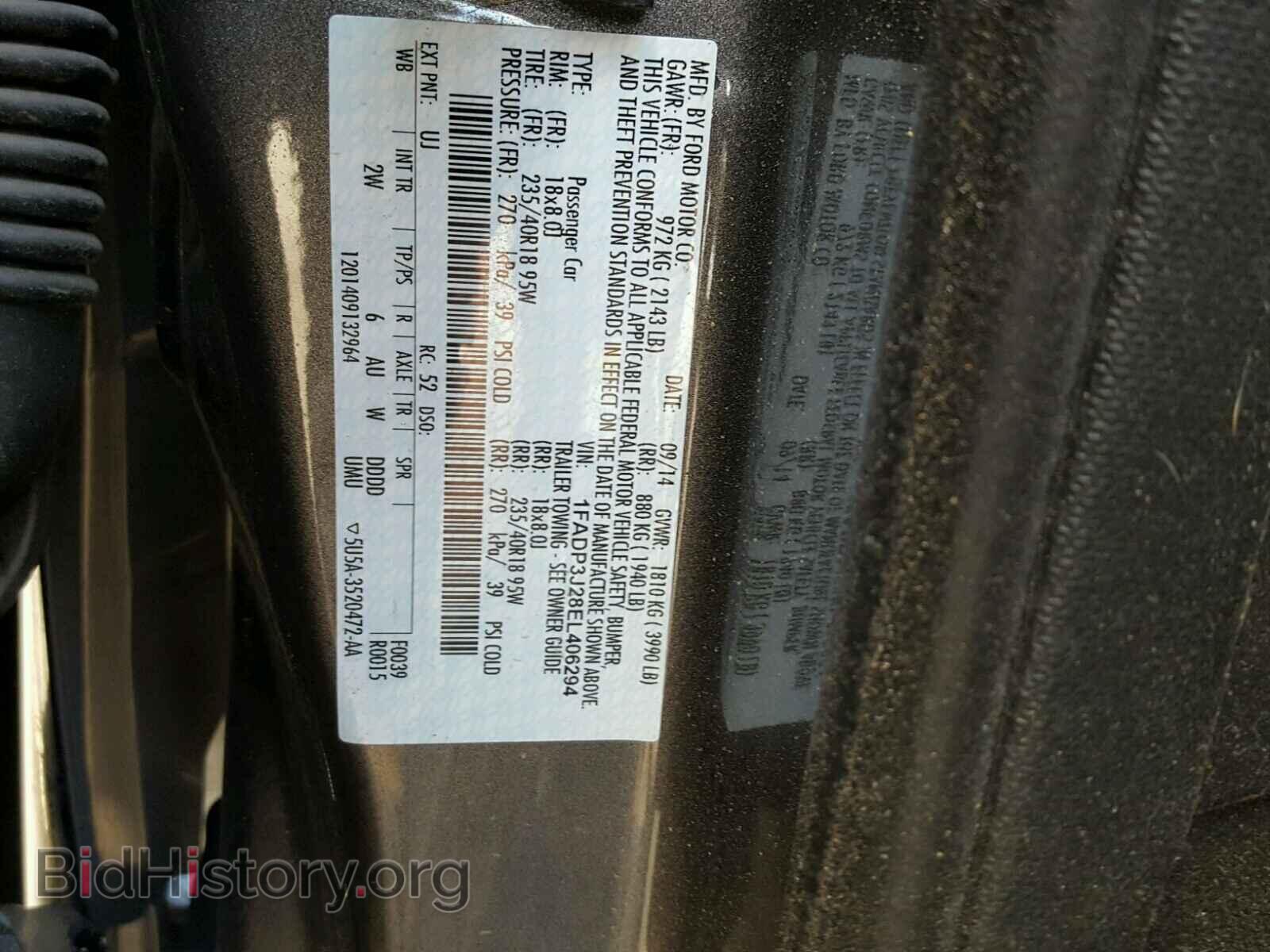 2014 FORD FOCUS - VIN: 1FADP3J28EL406294 - Photo 10