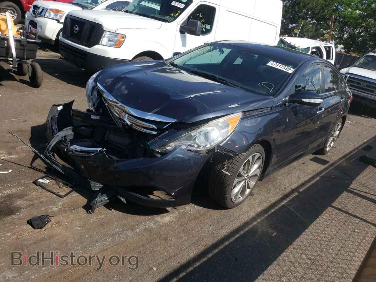 2014 HYUNDAI SONATA - VIN: 5NPEC4AC2EH815890 - Фото 2