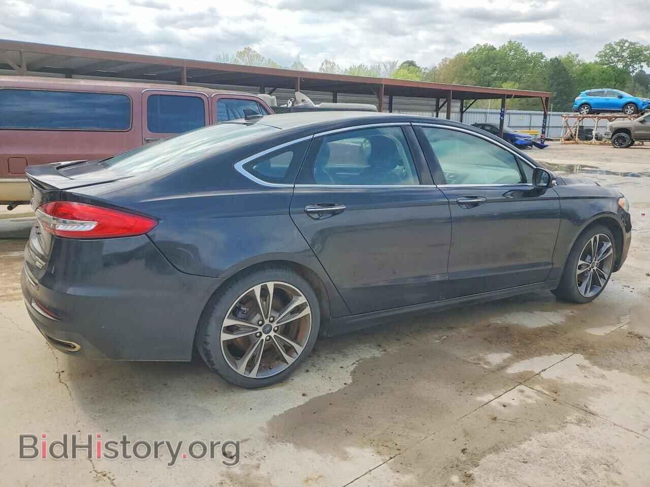 2019 FORD FUSION - VIN: 3FA6P0D97KR104752 - Фото 3