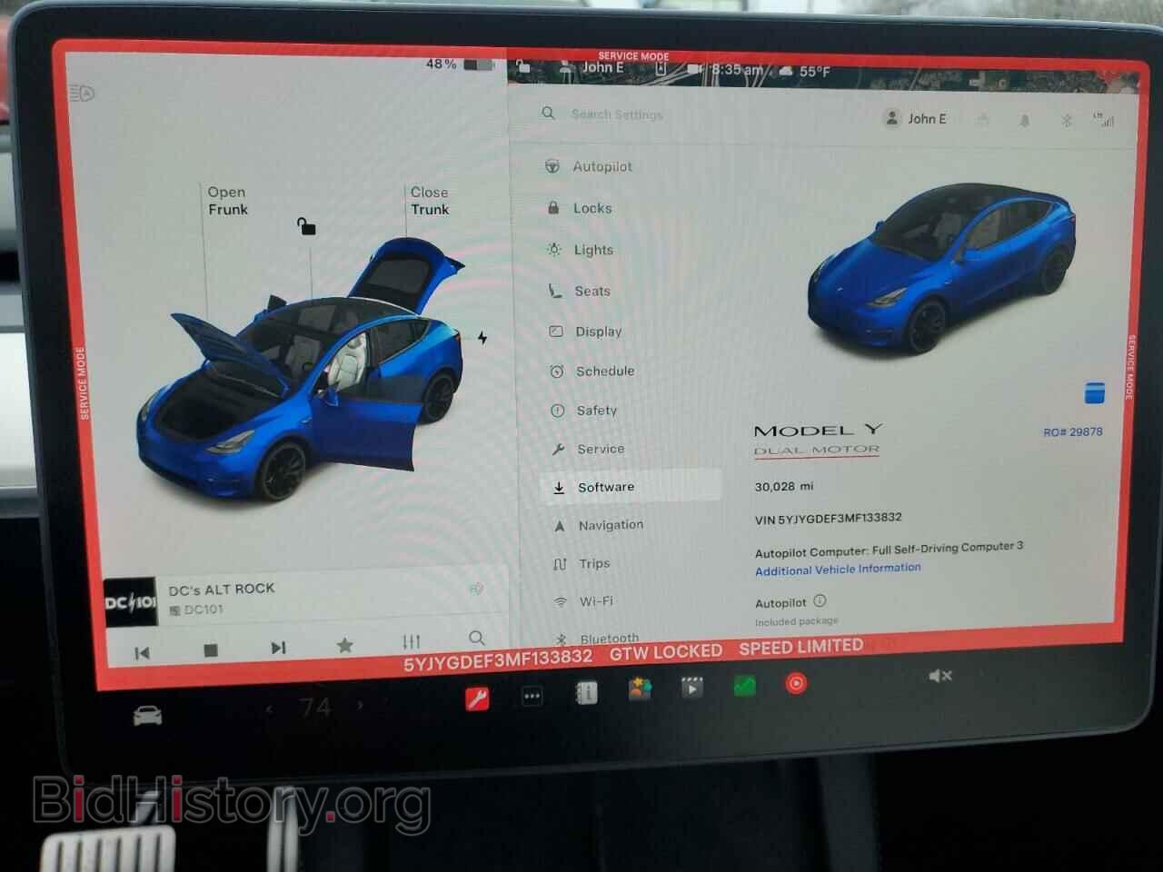 2021 TESLA MODEL Y - VIN: 5YJYGDEF3MF133832 - Photo 9