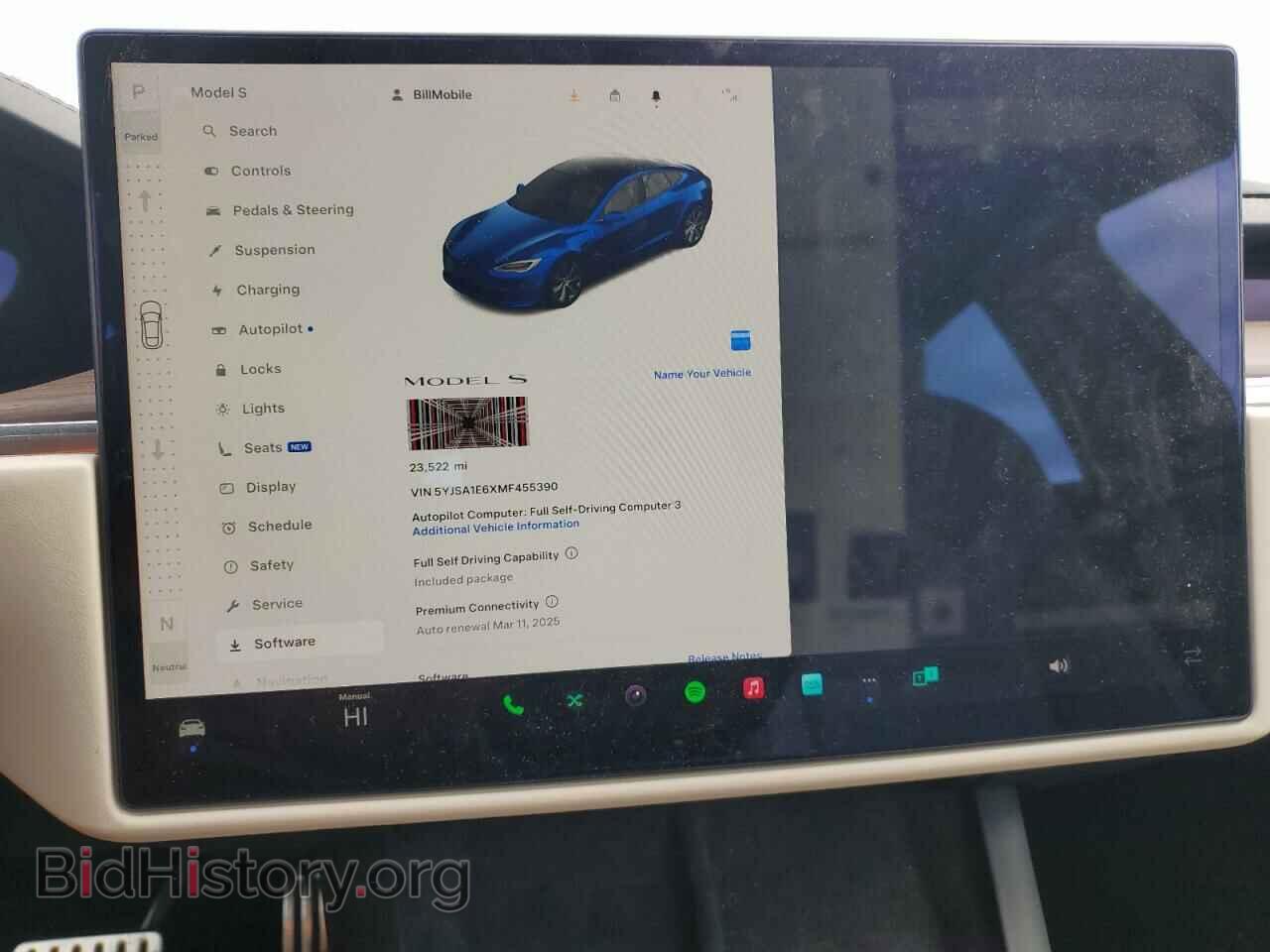 2021 TESLA MODEL S - VIN: 5YJSA1E6XMF455390 - Photo 9