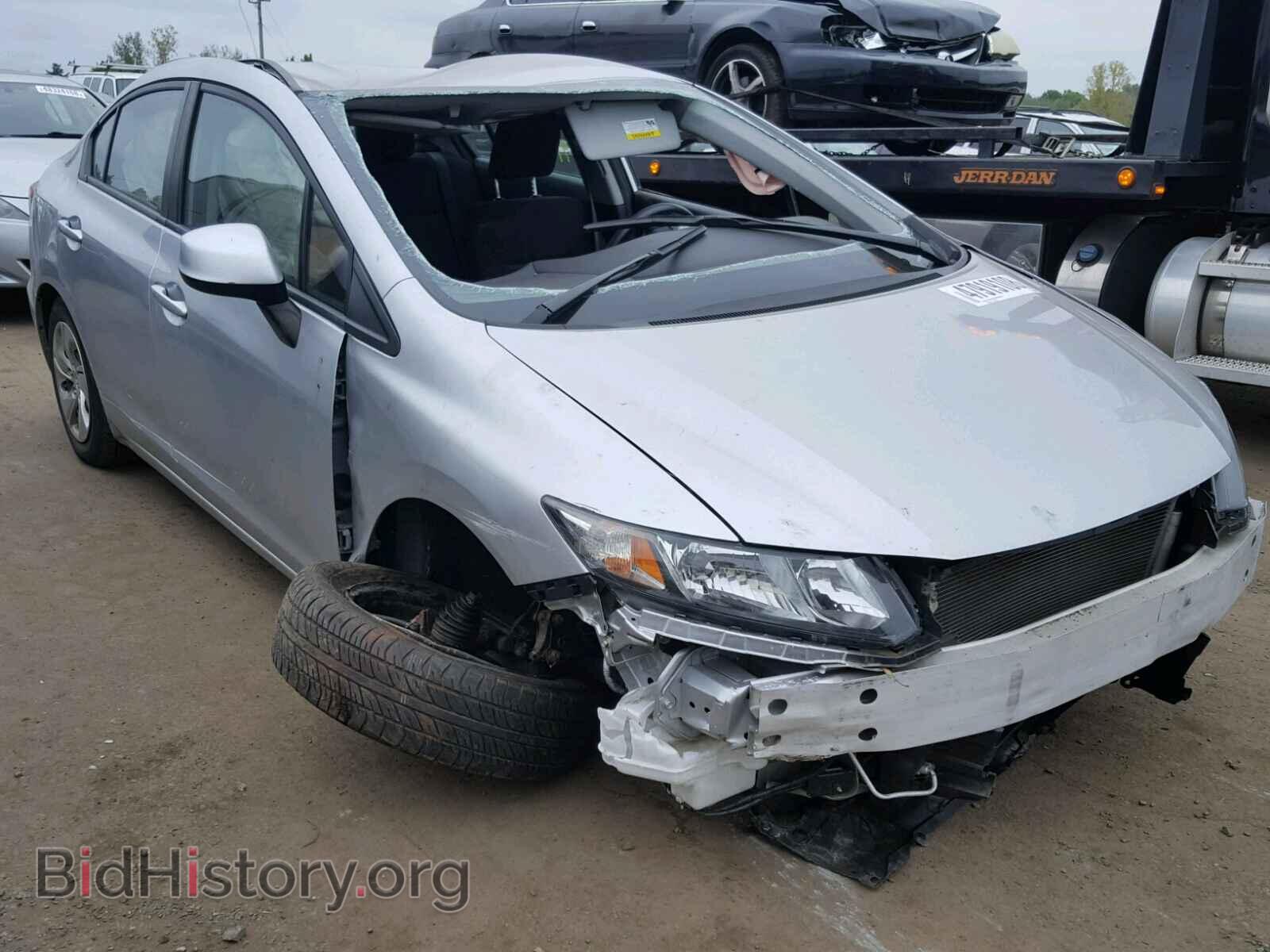 Фотография 19XFB2F59DE266830 - HONDA CIVIC LX 2013