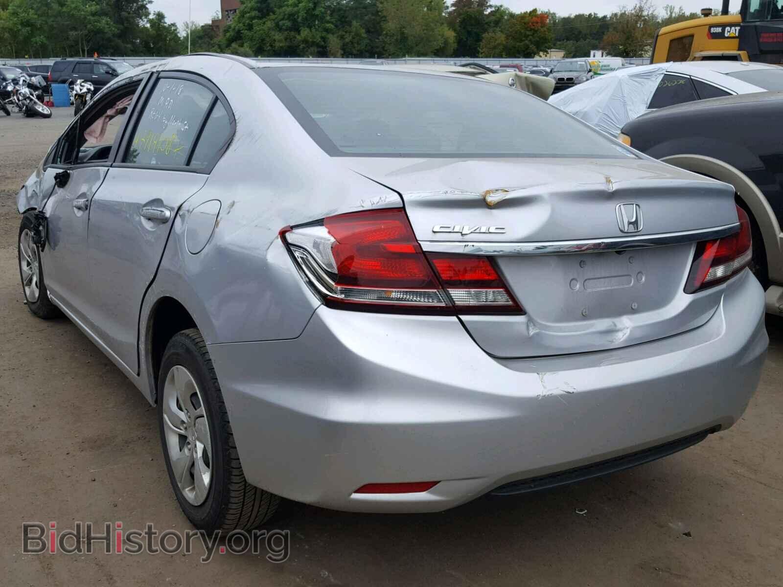 2013 HONDA CIVIC LX - VIN: 19XFB2F59DE266830 - Фото 3