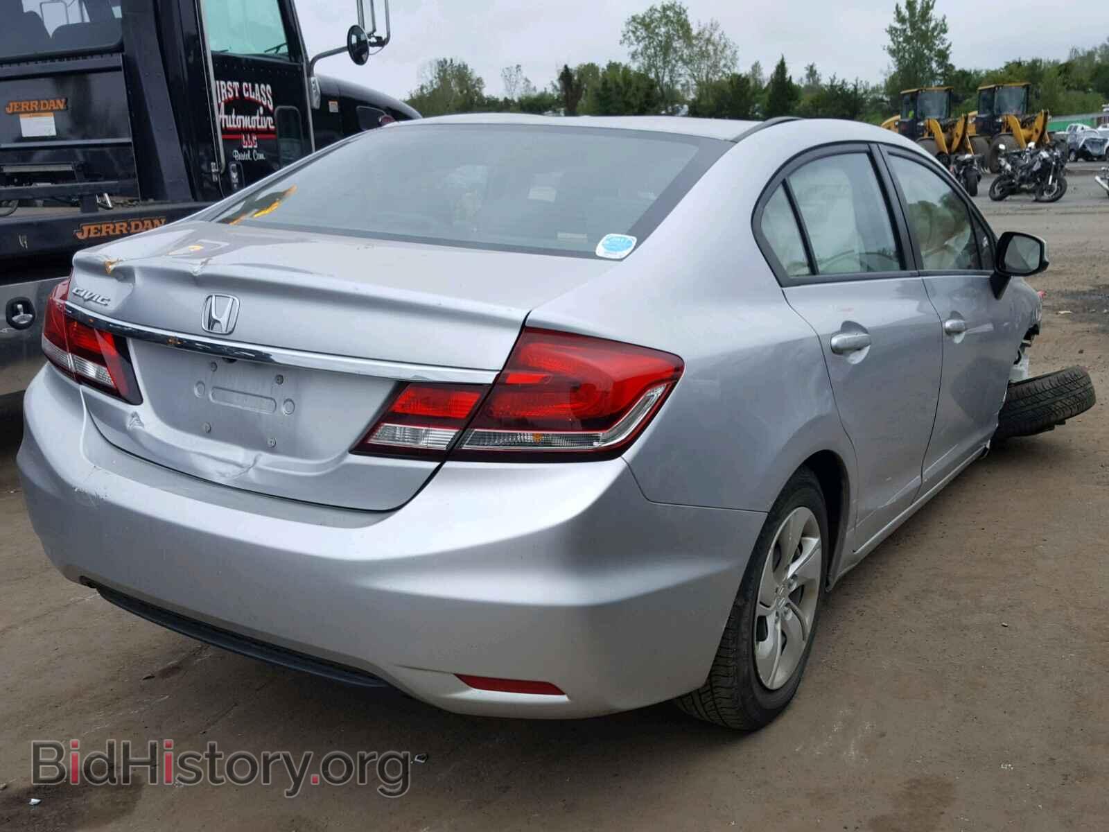 2013 HONDA CIVIC LX - VIN: 19XFB2F59DE266830 - Фото 4