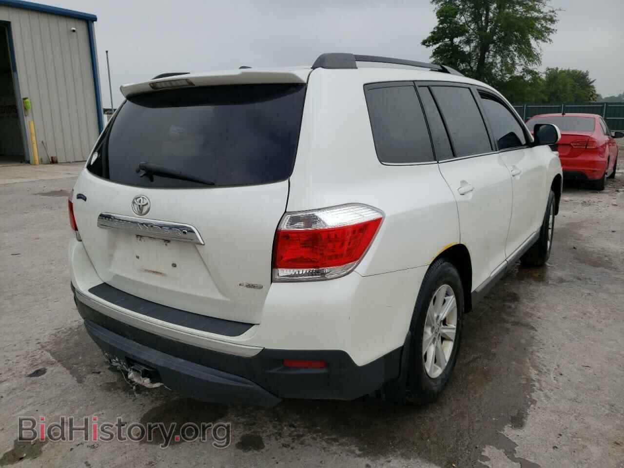 2012 TOYOTA HIGHLANDER - VIN: 5TDBK3EH5CS105976 - Фото 4