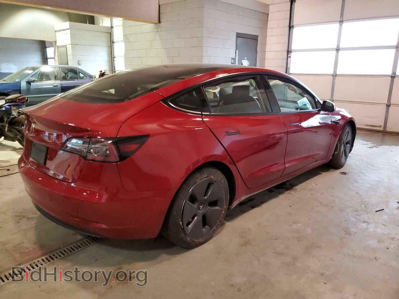 2022 TESLA MODEL 3 - VIN: 5YJ3E1EAXNF368586 - Фото 3