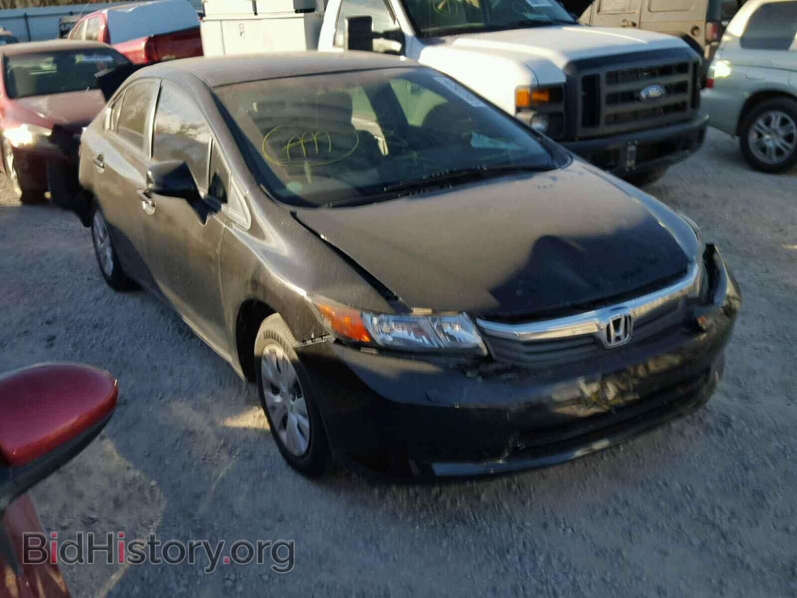 Фотография 2HGFB2F57CH336264 - HONDA CIVIC 2012