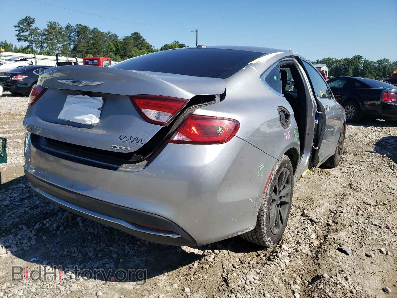 2015 CHRYSLER 200 - VIN: 1C3CCCAB1FN719702 - Фото 4