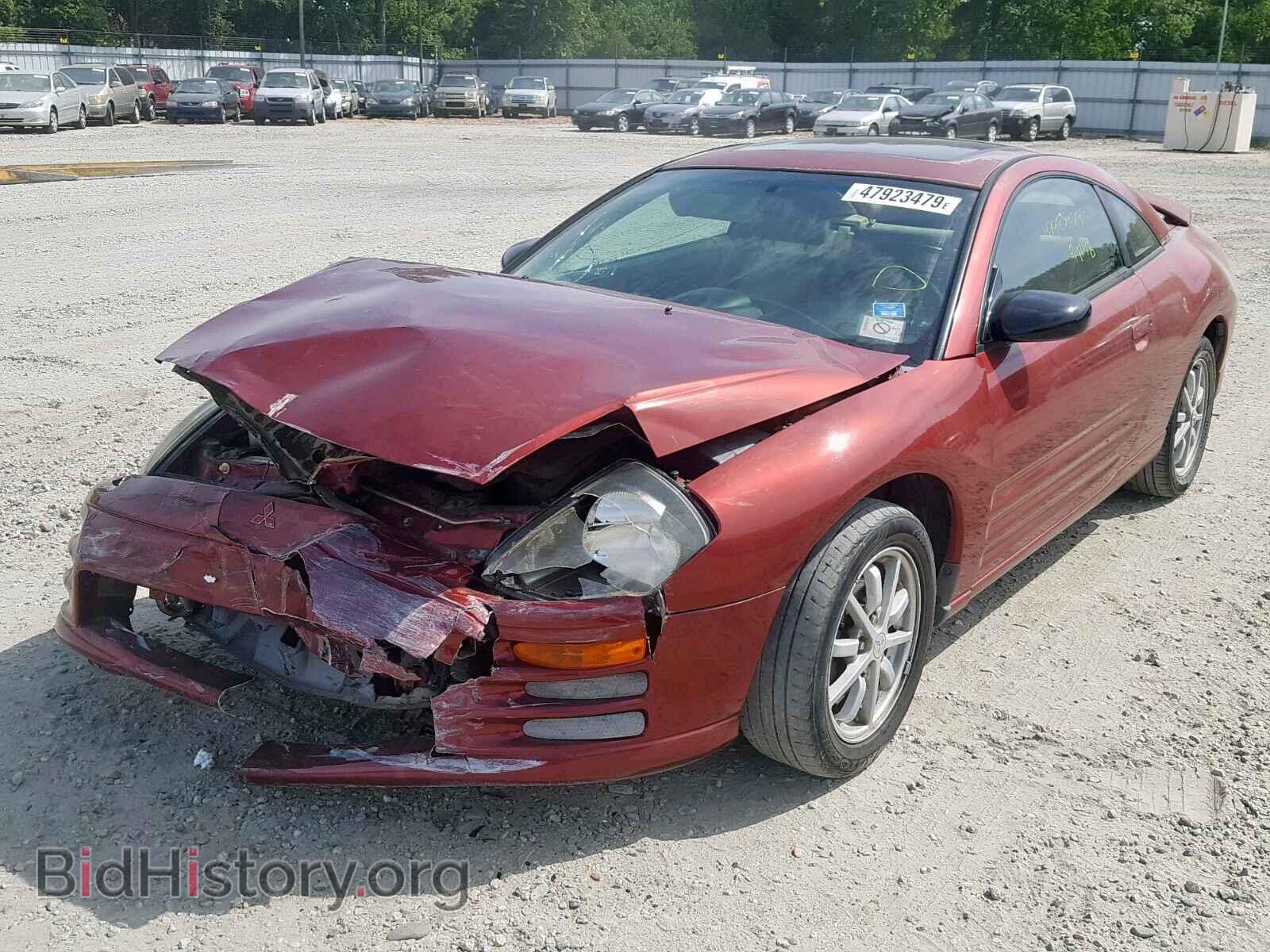 2000 MITSUBISHI ECLIPSE - VIN: 4A3AC44G9YE064401 - Фото 2