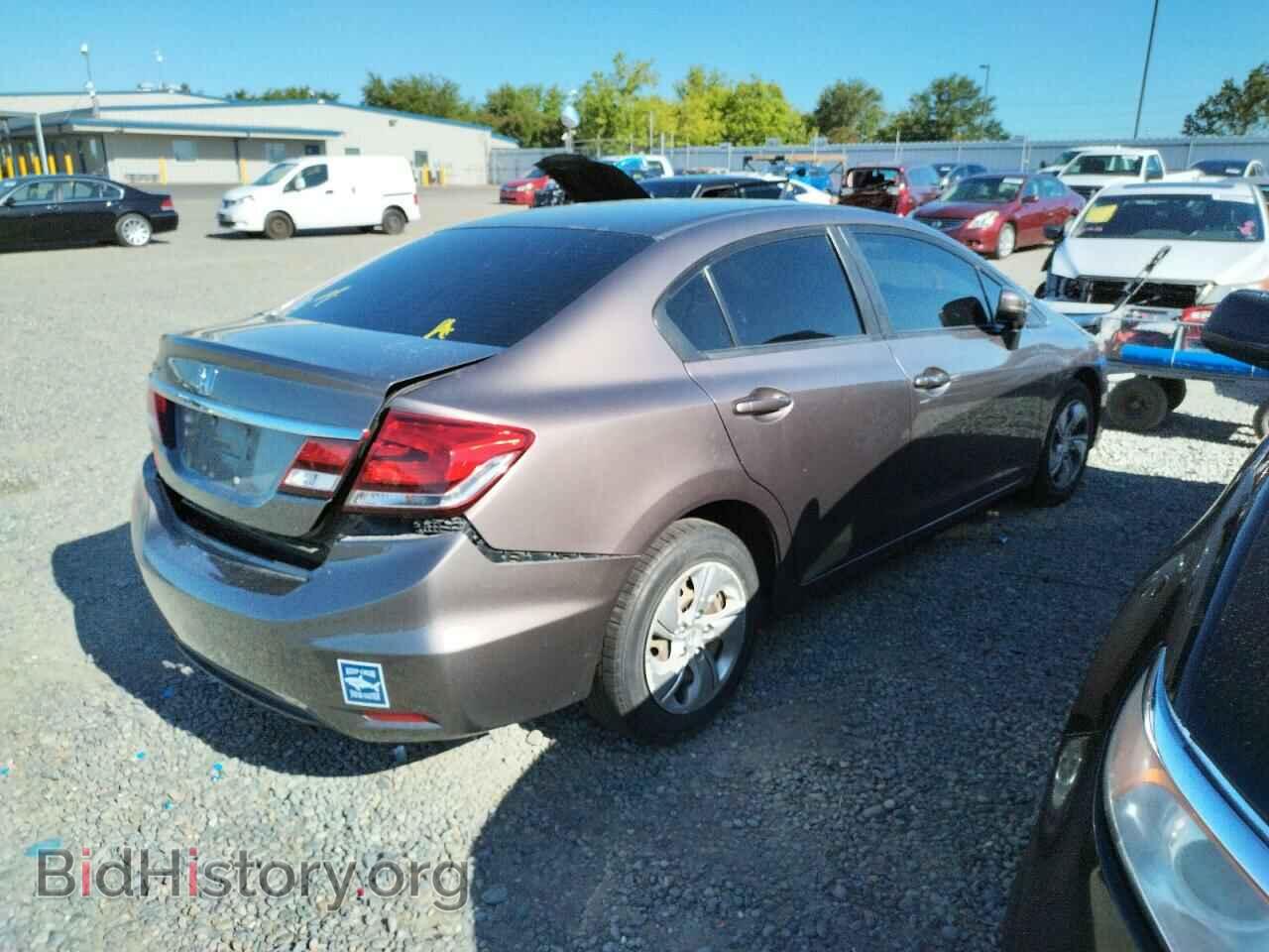 2014 HONDA CIVIC - VIN: 19XFB2F5XEE266630 - Фото 4