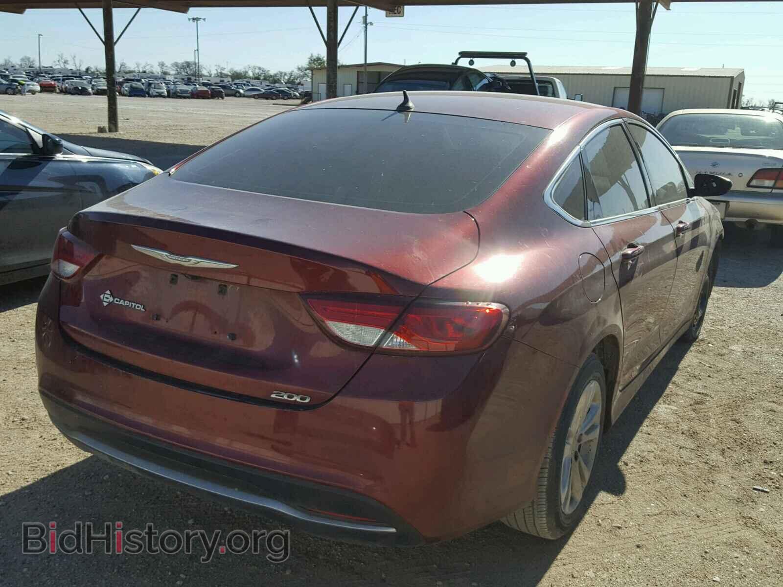 2015 CHRYSLER 200 - VIN: 1C3CCCAB1FN641440 - Photo 4
