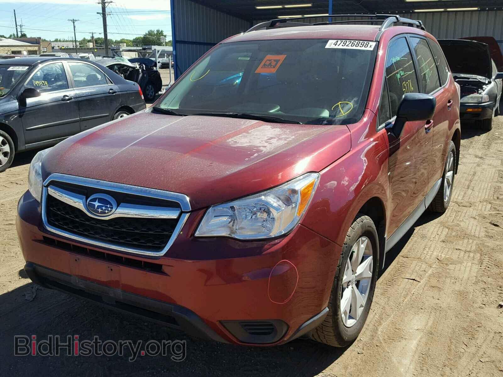 2015 SUBARU FORESTER - VIN: JF2SJABC3FH832690 - Фото 2