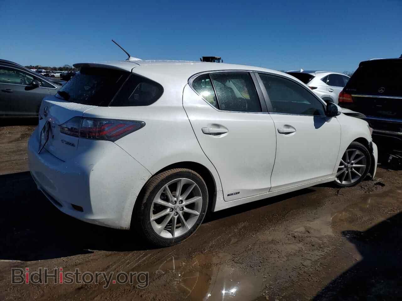 2012 LEXUS CT 200 - VIN: JTHKD5BH7C2107390 - Фото 3