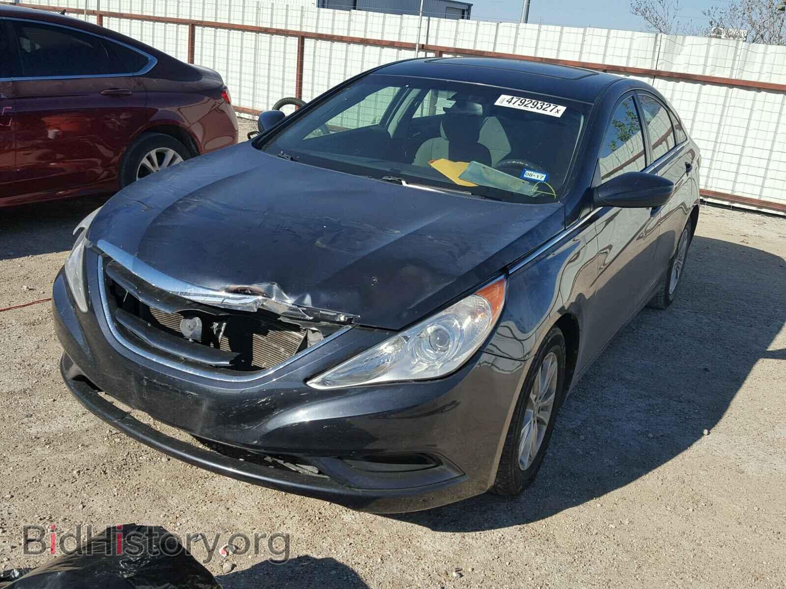 2012 HYUNDAI SONATA - VIN: 5NPEB4AC7CH477886 - Фото 2