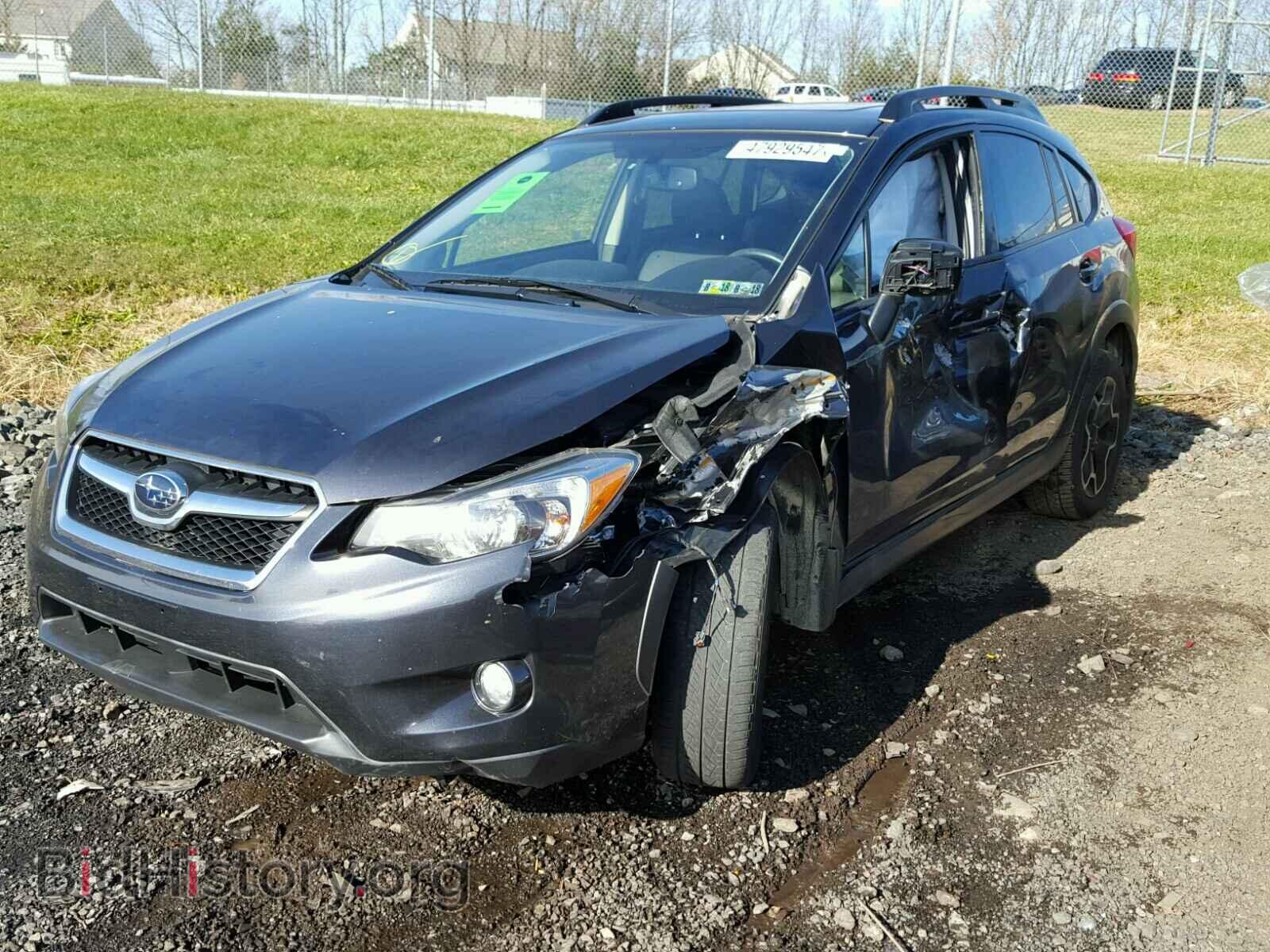 2014 SUBARU XV - VIN: JF2GPAGC3E8283794 - Фото 2