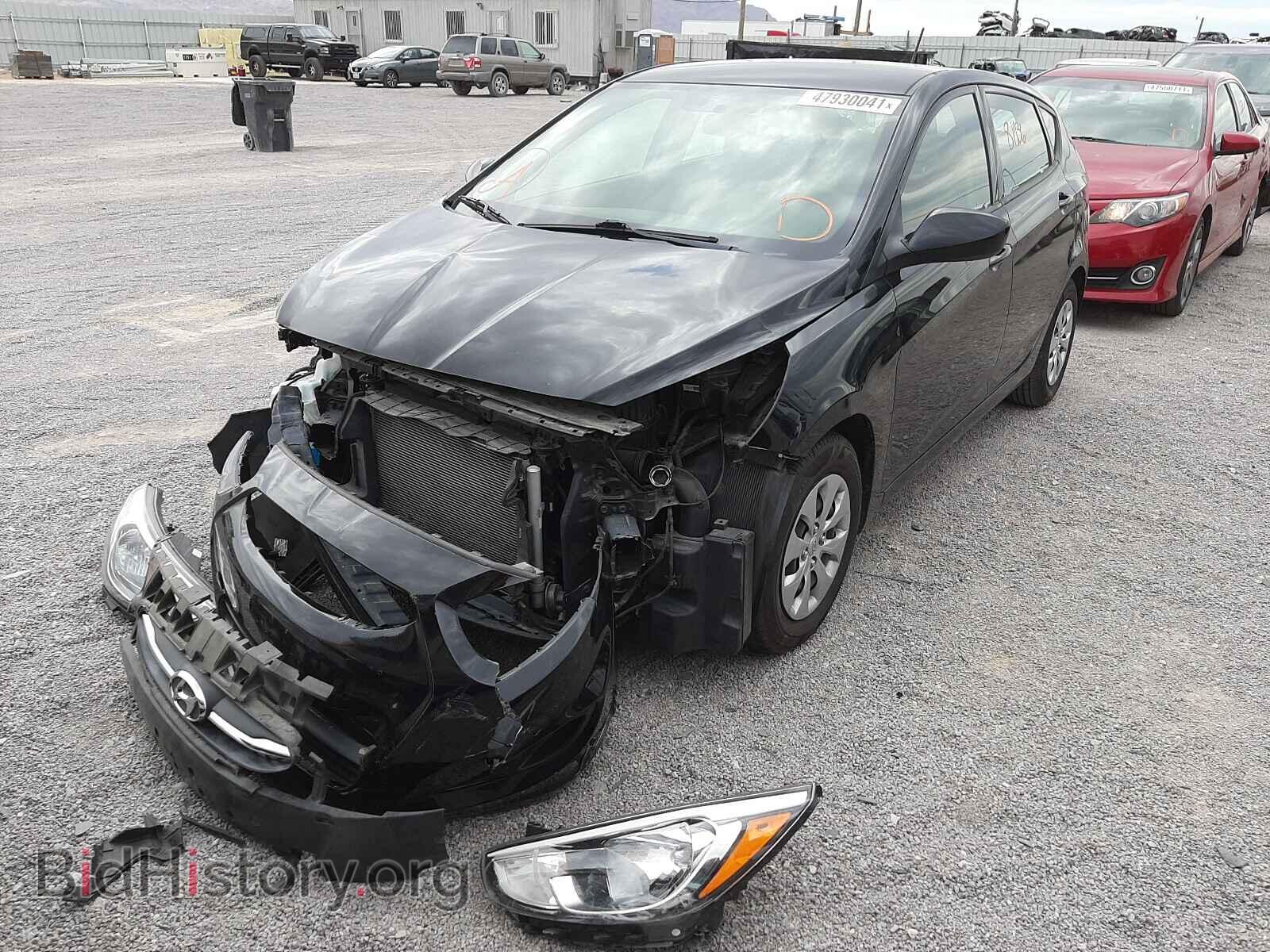 2017 HYUNDAI ACCENT - VIN: KMHCT5AE4HU363879 - Фото 2