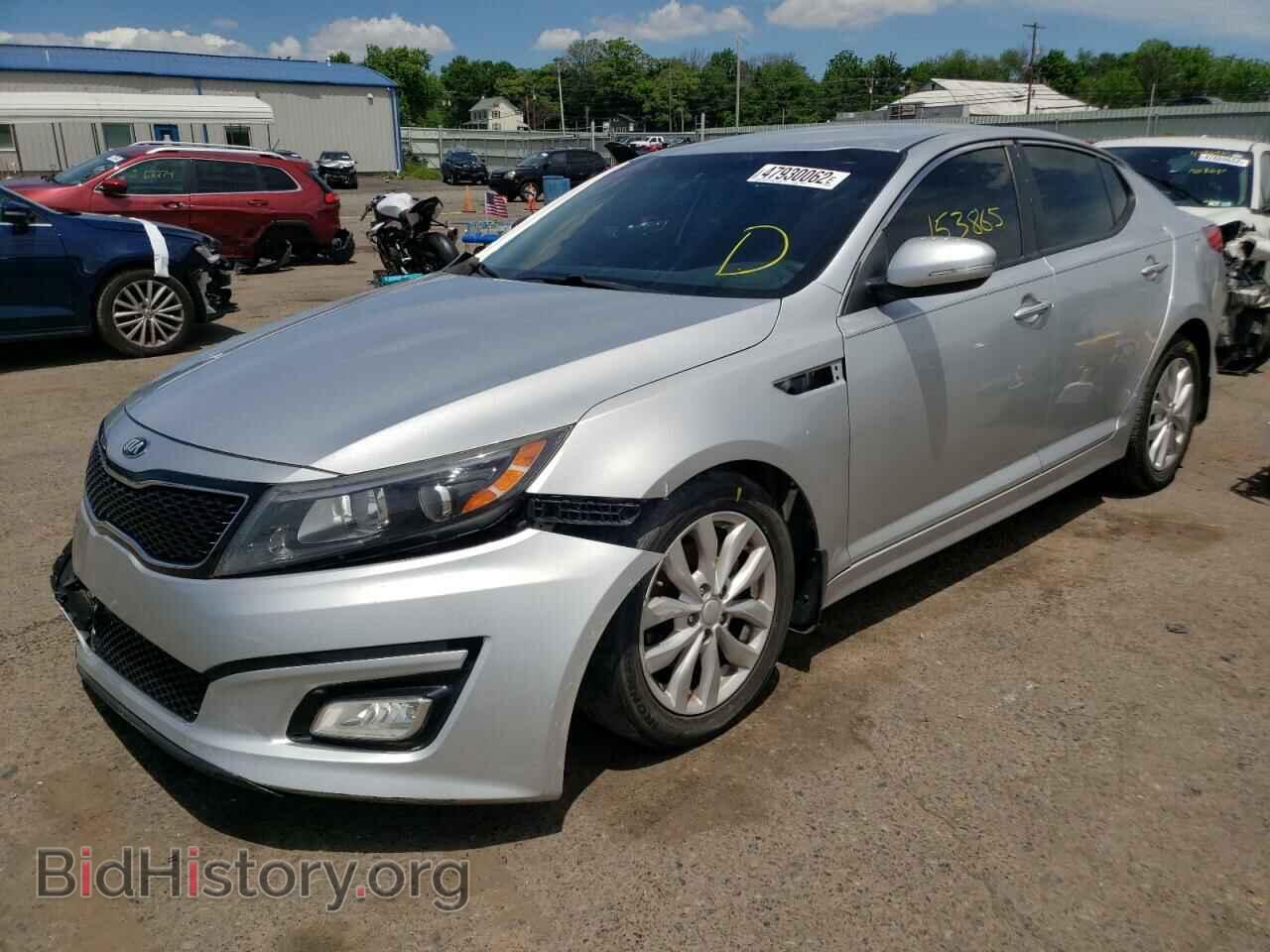 2015 KIA OPTIMA - VIN: 5XXGM4A74FG498636 - Фото 2