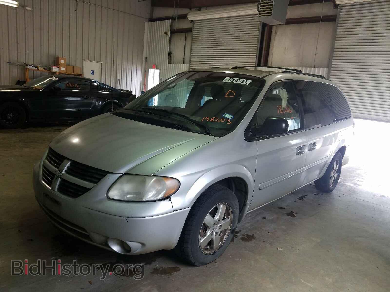 2007 DODGE CARAVAN - VIN: 2D4GP44L27R198203 - Фото 2
