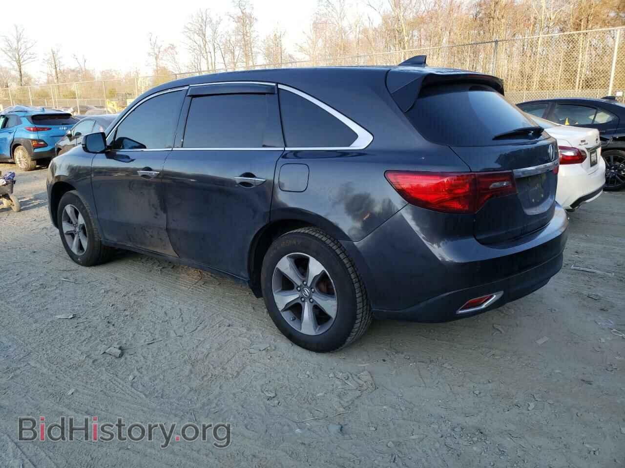 2014 ACURA MDX - VIN: 5FRYD4H27EB010133 - Фото 2