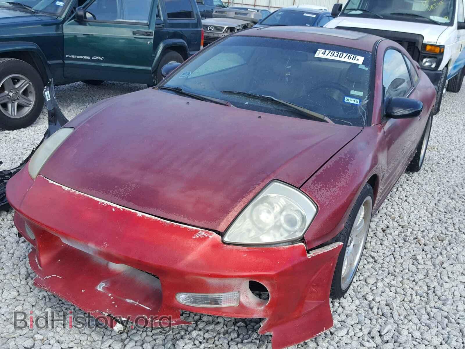 2000 MITSUBISHI ECLIPSE - VIN: 4A3AC54L3YE002575 - Фото 2