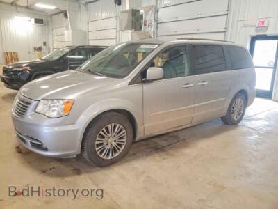 2016 Chrysler MINIVAN Touring L, gray — VIN 2C4RC1CG8GR285530, Copart