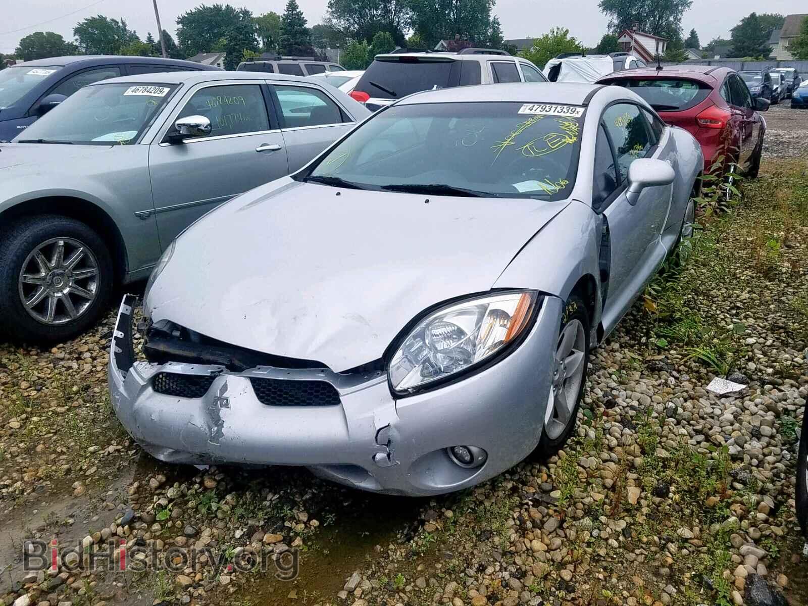 2007 MITSUBISHI ECLIPSE - VIN: 4A3AK24F97E068008 - Фото 2