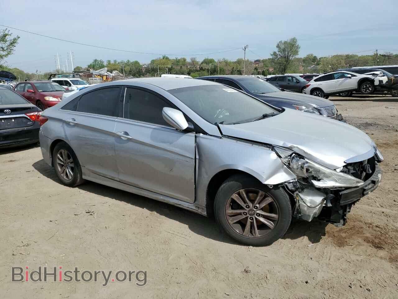 2014 HYUNDAI SONATA - VIN: 5NPEB4AC1EH855512 - Фото 4