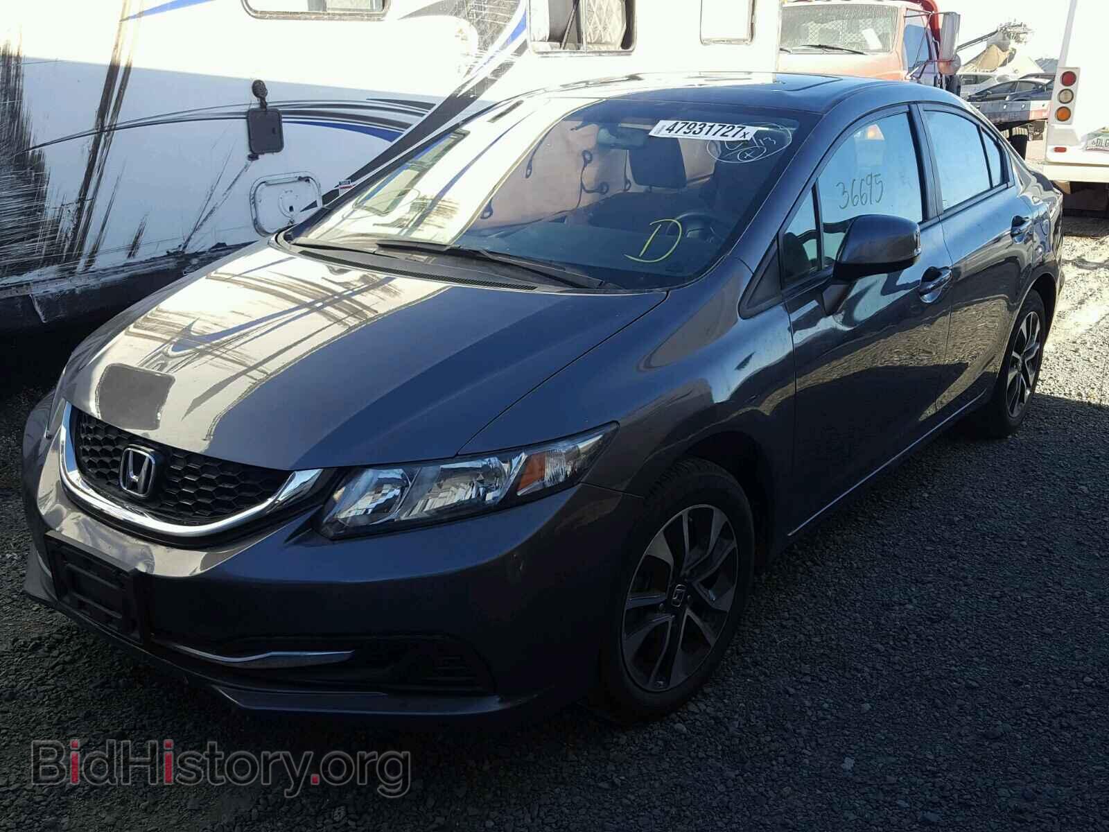 2013 HONDA CIVIC - VIN: 19XFB2F86DE267508 - Фото 2