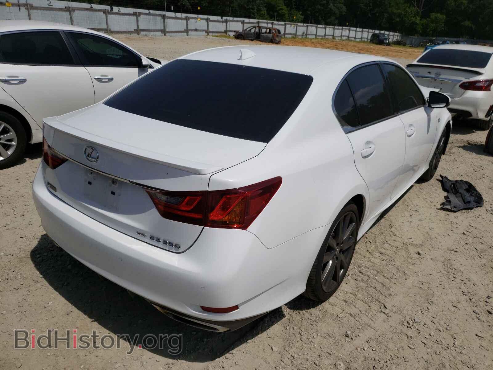2015 LEXUS GS350 - VIN: JTHCE1BLXFA006871 - Фото 4