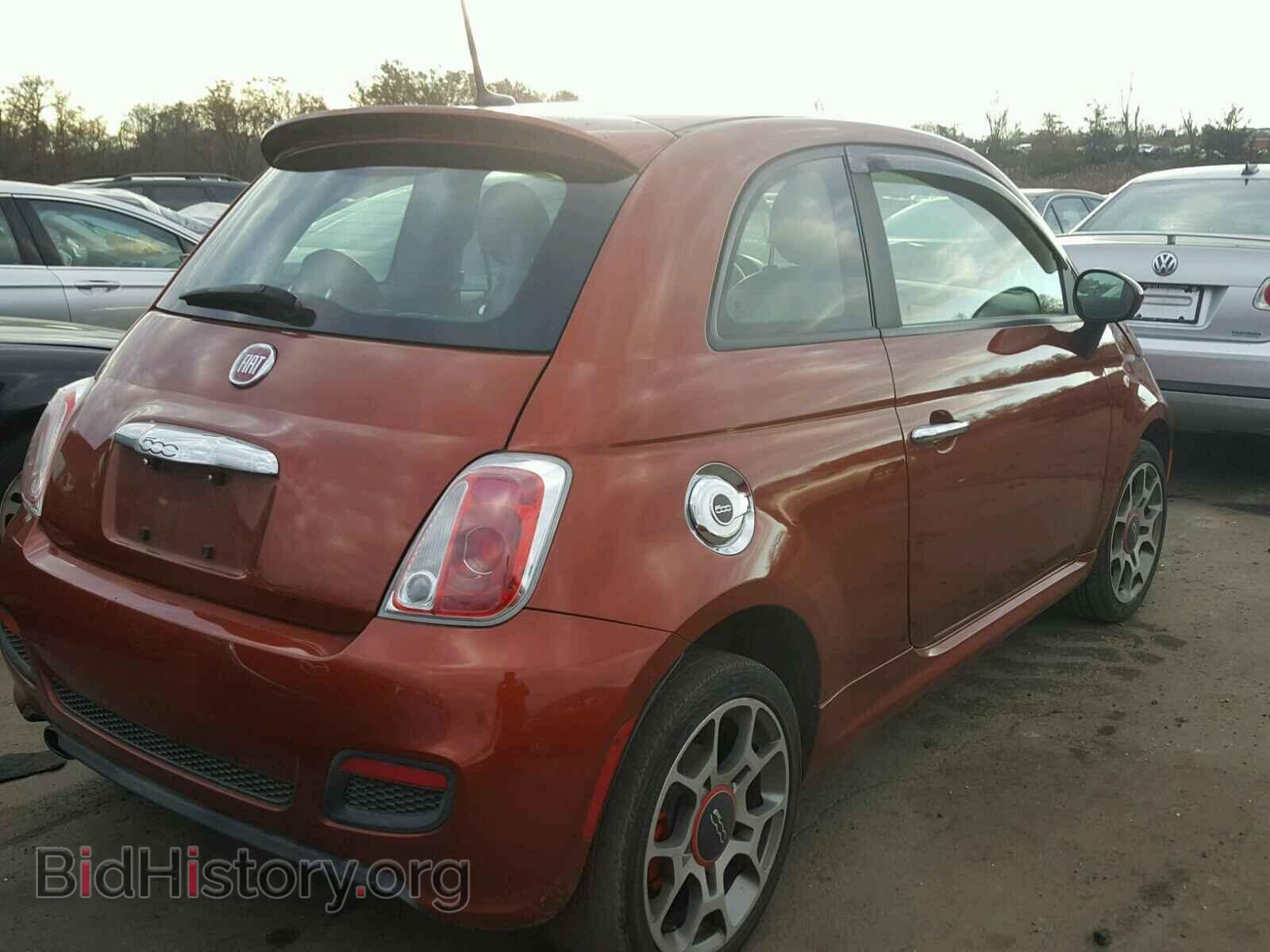 2012 FIAT 500 - VIN: 3C3CFFBR2CT287525 - Фото 4