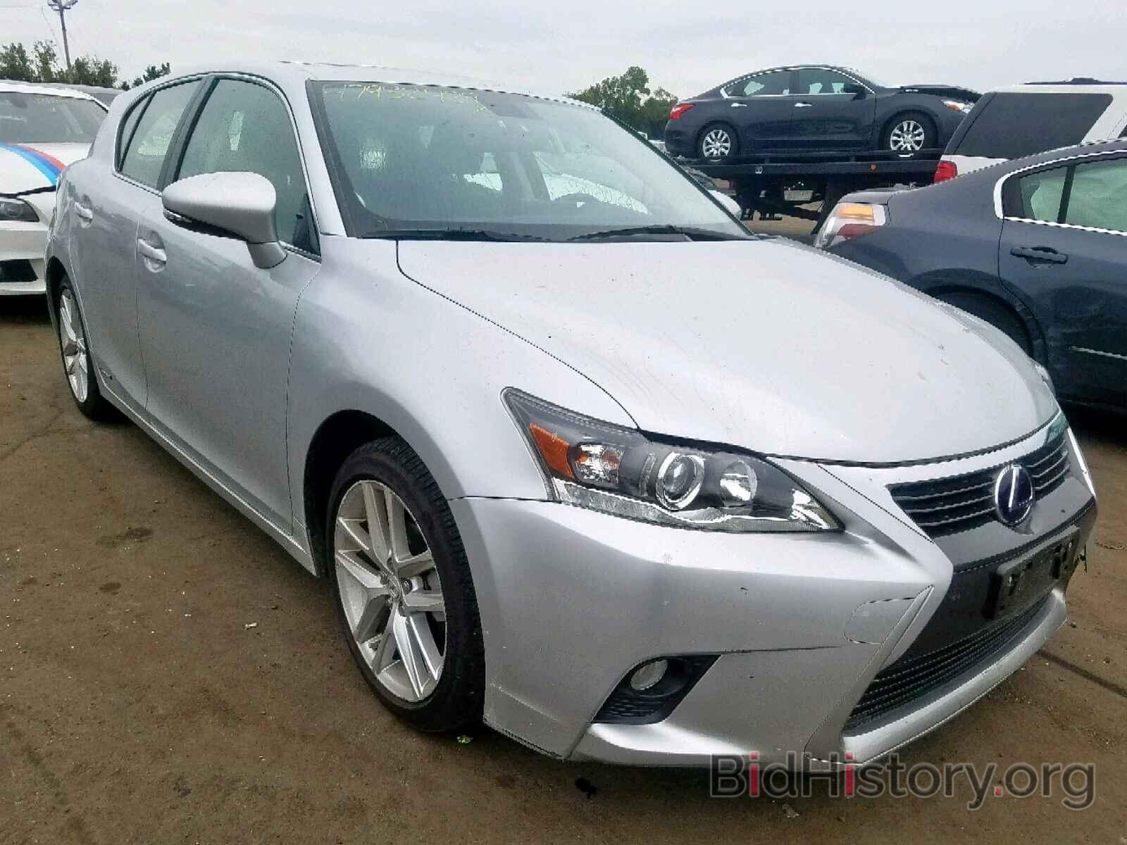 Photo JTHKD5BH1E2191421 - LEXUS CT 200 2014