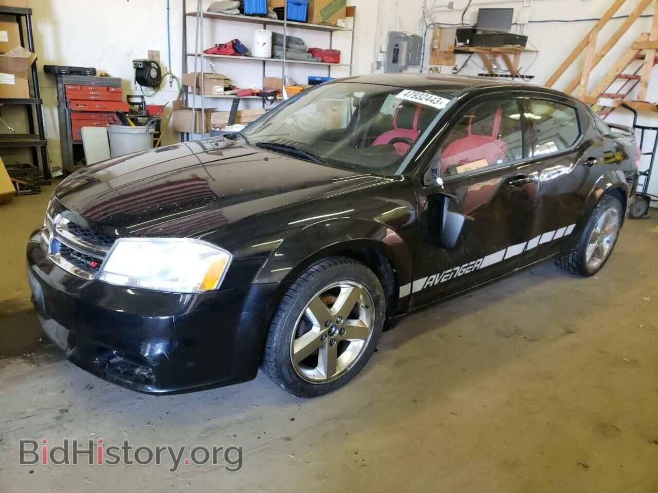 Фотография 1C3CDZAB3DN594523 - DODGE AVENGER 2013