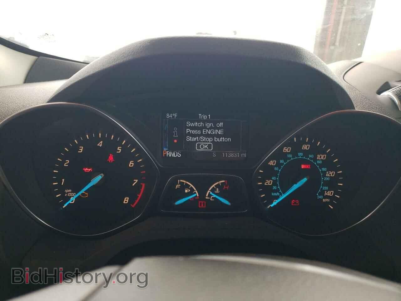 2014 FORD ESCAPE - VIN: 1FMCU0J96EUE07024 - Фото 9