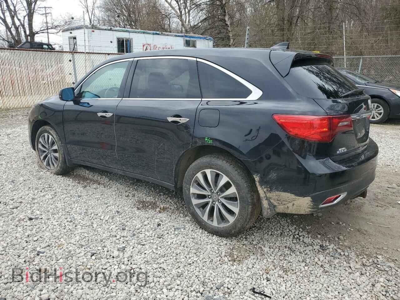 2014 ACURA MDX - VIN: 5FRYD4H40EB001775 - Фото 2
