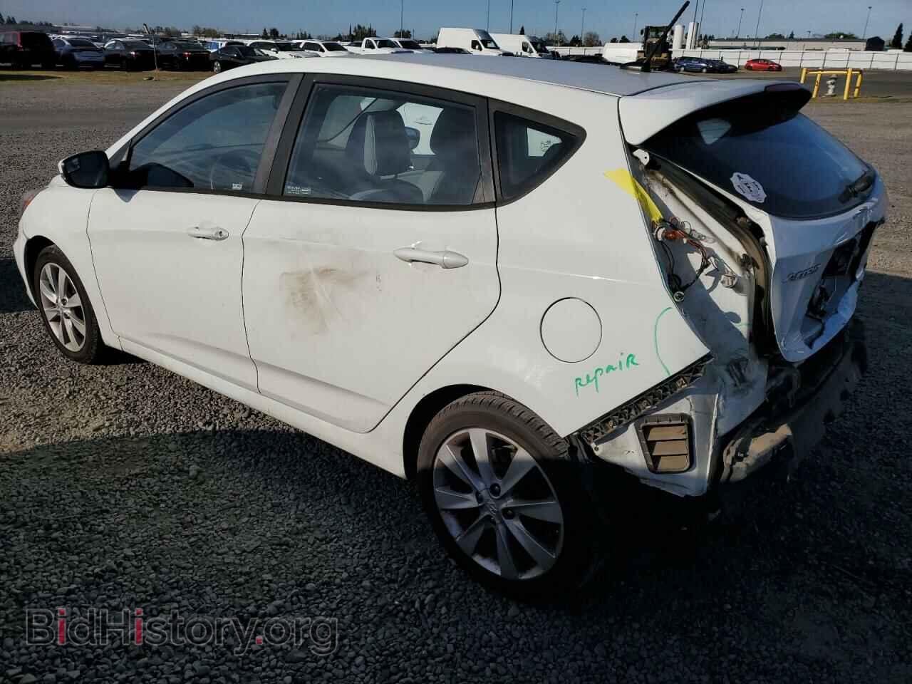 2013 HYUNDAI ACCENT - VIN: KMHCU5AE4DU105059 - Фото 2