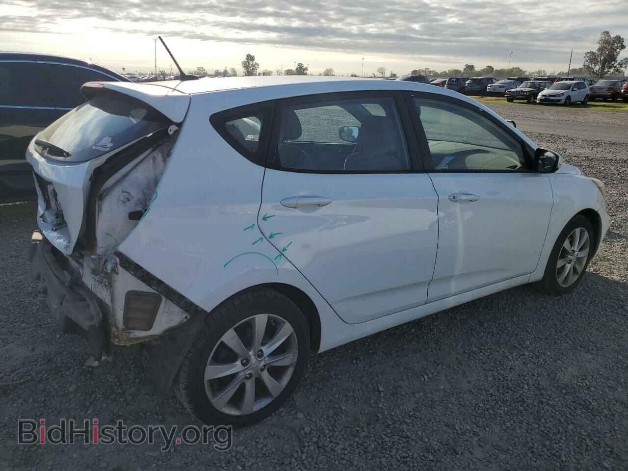 2013 HYUNDAI ACCENT - VIN: KMHCU5AE4DU105059 - Фото 3