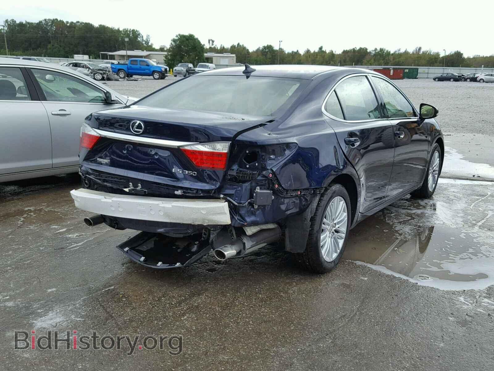 2013 LEXUS ES350 - VIN: JTHBK1GG2D2060740 - Фото 4