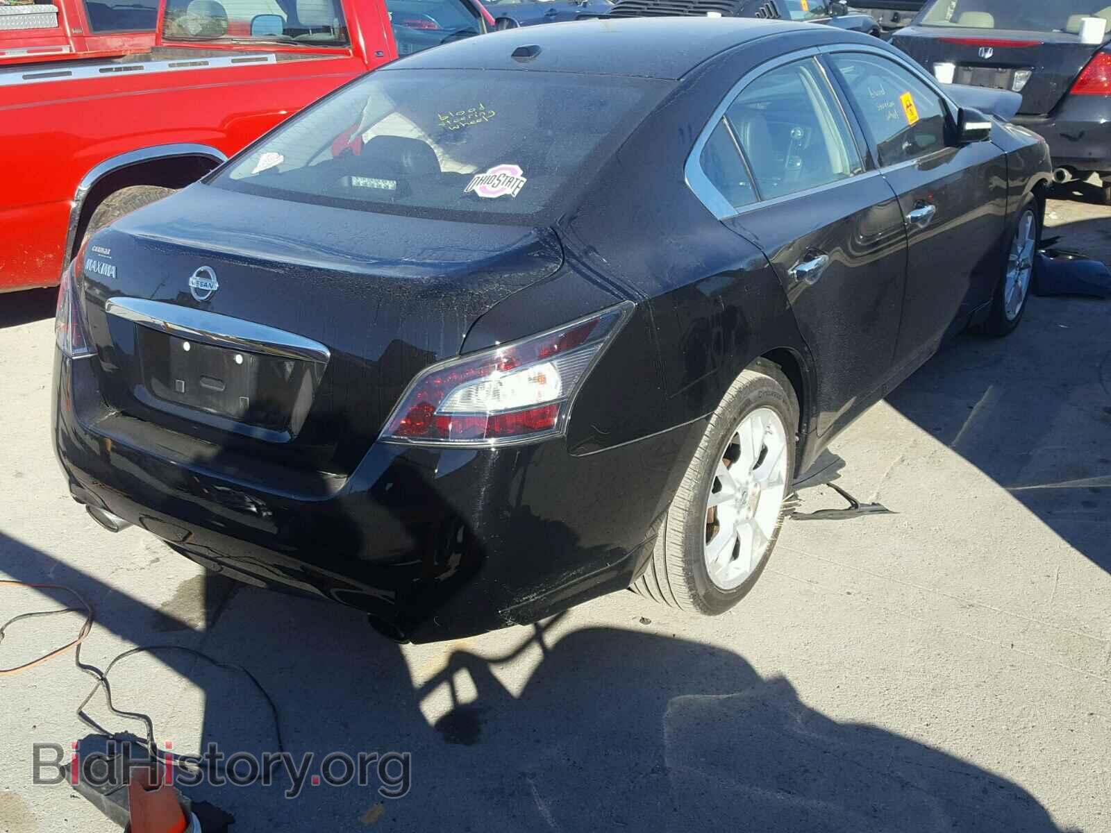 2012 NISSAN MAXIMA S - VIN: 1N4AA5AP3CC808670 - Фото 4