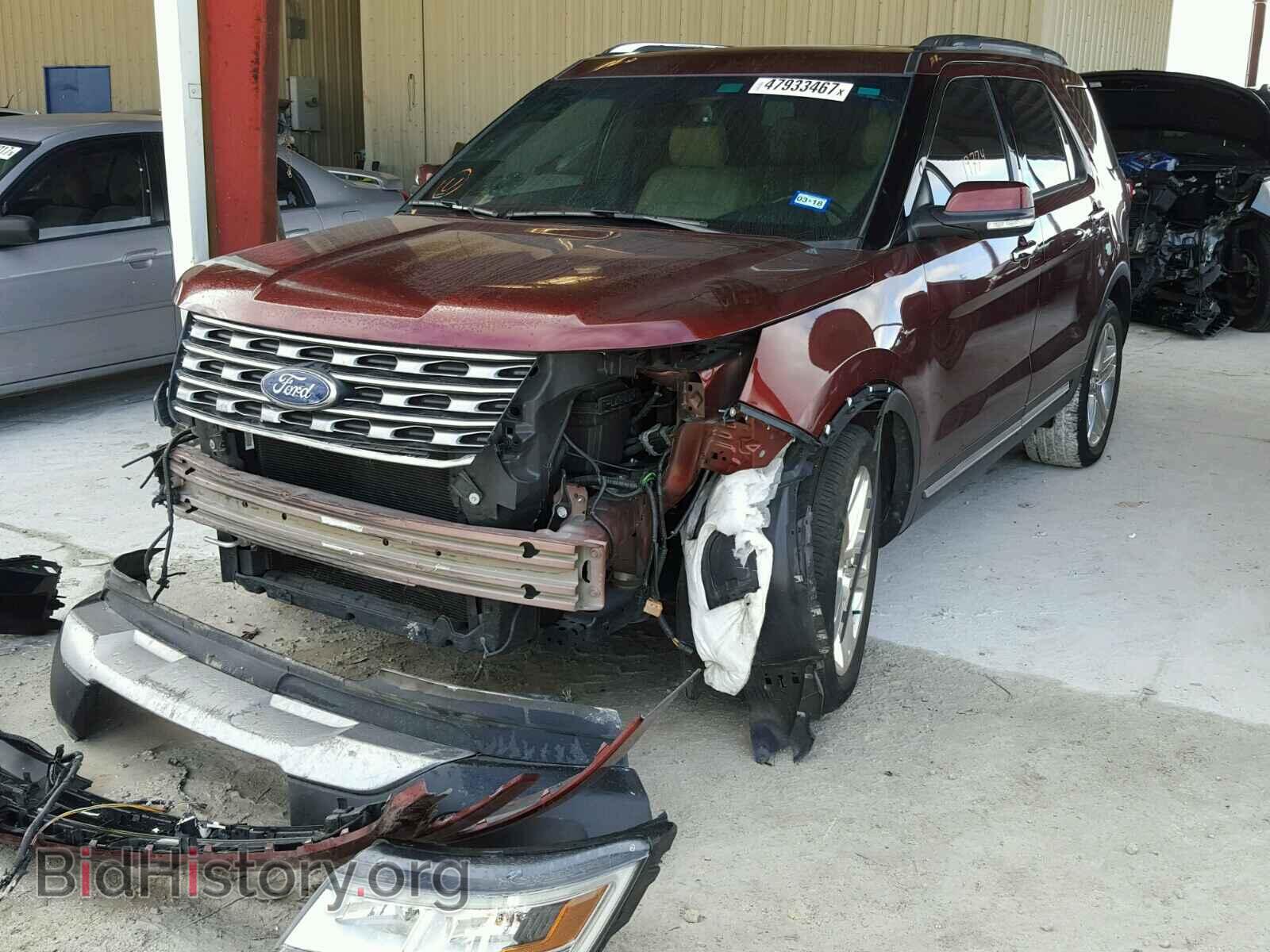 2016 FORD EXPLORER - VIN: 1FM5K7F80GGA51369 - Фото 2