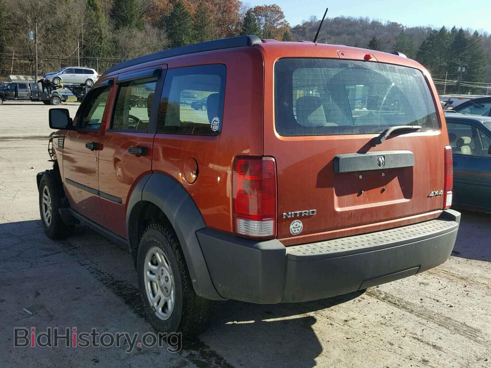 2007 DODGE NITRO - VIN: 1D8GU28K17W632261 - Фото 3