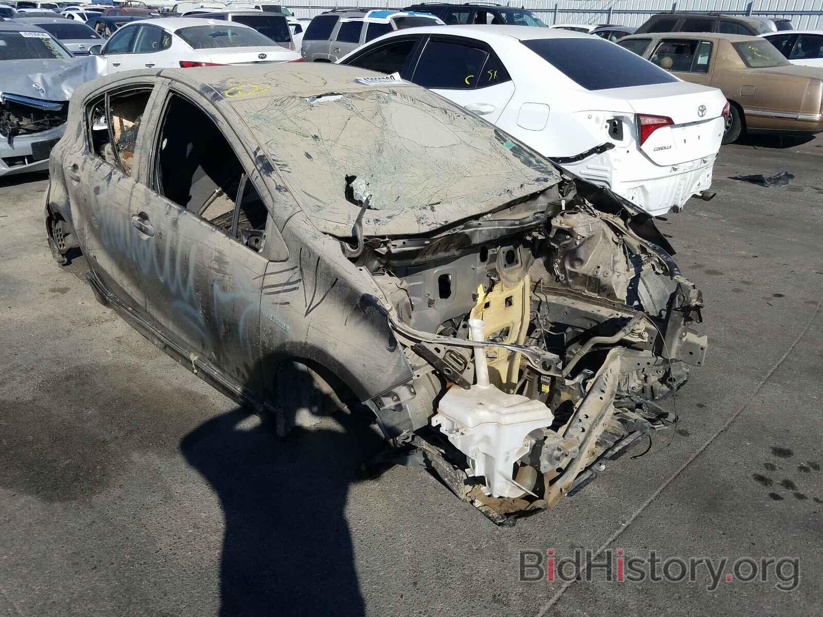 Photo JTDKDTB37H1596994 - TOYOTA PRIUS 2017